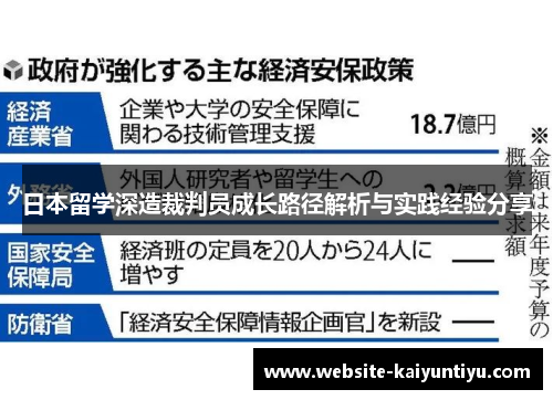 日本留学深造裁判员成长路径解析与实践经验分享