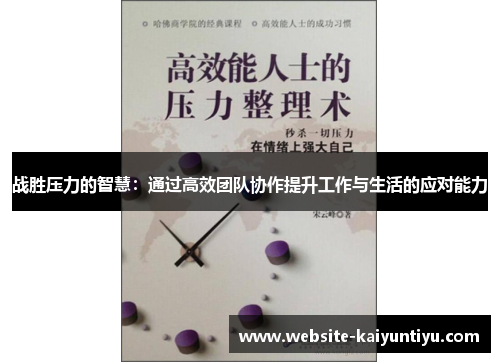 战胜压力的智慧：通过高效团队协作提升工作与生活的应对能力